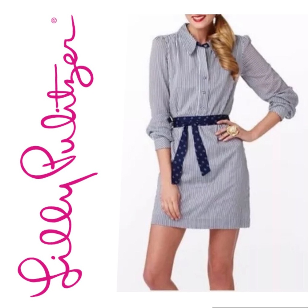 Lilly Pulitzer Davis Railroad Stripe Dress